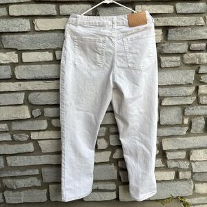 Frye Women's White Ankle Jeans